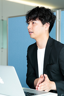 株式会社CyberQ 取締役 久慈秀斗さん photo