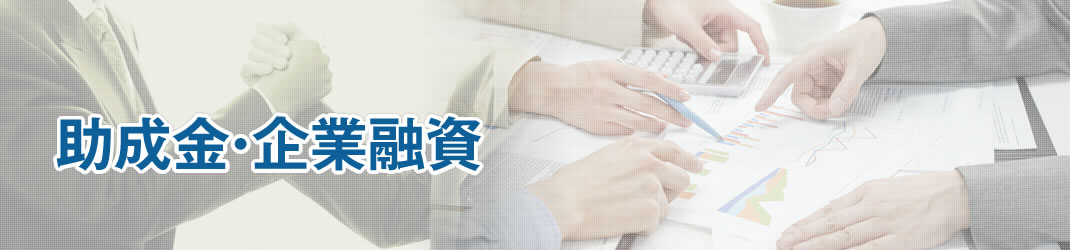 助成金・企業融資