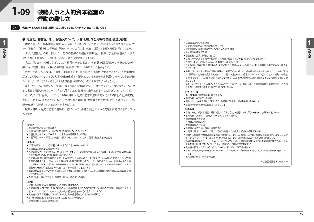 『人事白書2025』サンプルページ
